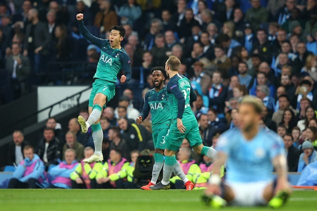  孙兴慜梅开二度热刺客场轻取埃弗顿